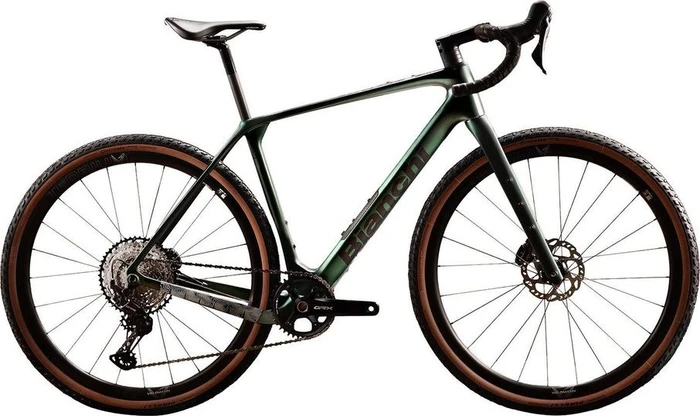 Bianchi Arcadex Pro GRX darkish green Modell 2025