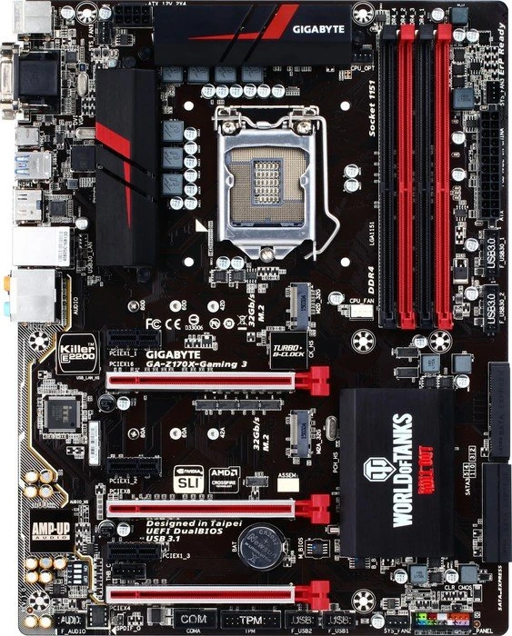 GIGABYTE GA-Z170X-Gaming 3 (Intel 1151)