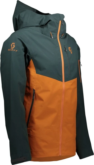 Scott Explorair 3L Skijacke tree green/copper orange (Herren)