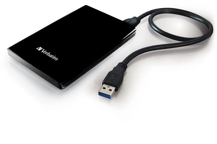 Verbatim Store 'n' Go Ultra Slim, schwarz, 500GB, USB 3.0 Micro-B