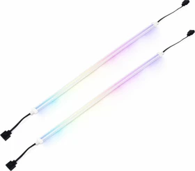 SilverStone LS04, ARGB beleuchtet, LED-Streifen, weiß