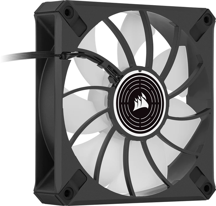 Corsair ML Series ML120 LED Elite White, schwarz, 120mm