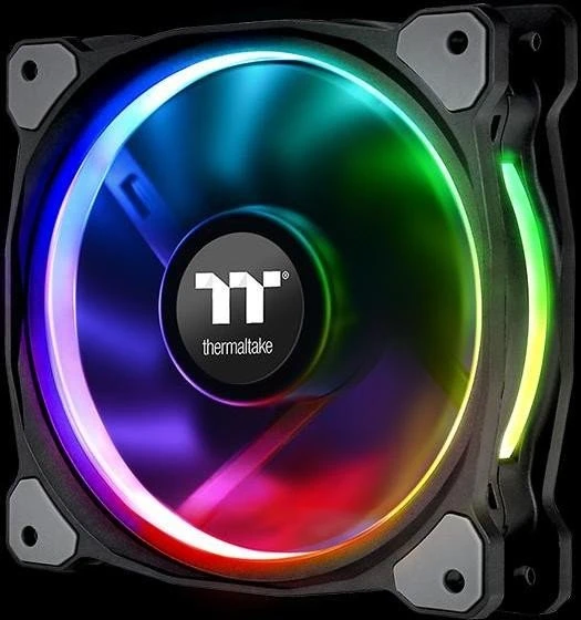 Thermaltake Riing Plus 12 LED RGB TT Premium Edition, LED-Steuerung, Lüftersteuerung, 120mm, 5er-Pack