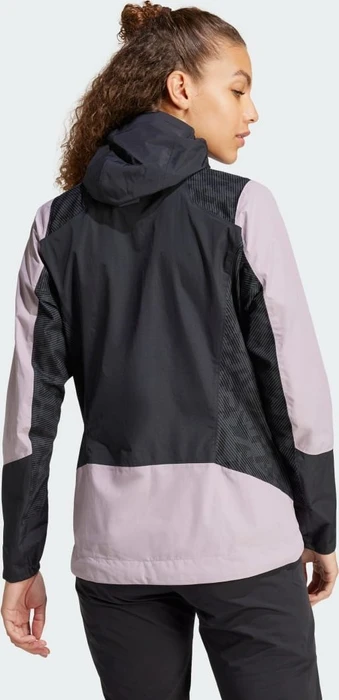 adidas Terrex Xperior Hybrid Rain.RDY Funktionsjacke preloved fig/black (Damen)