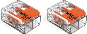Wago COMPACT-Verbindungsklemme bis 4mm² 2-Leiter, 1 Stück