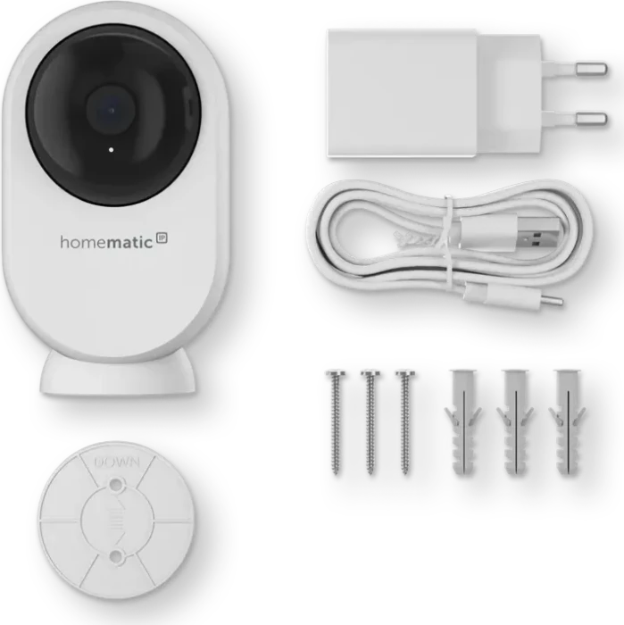 eQ-3 Homematic IP Innenkamera Plus weiß
