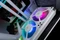 EK Water Blocks EK-Loop Fan FPT 140 D-RGB, White, 600-2000rpm, LED-Steuerung, 140mm Vorschaubild
