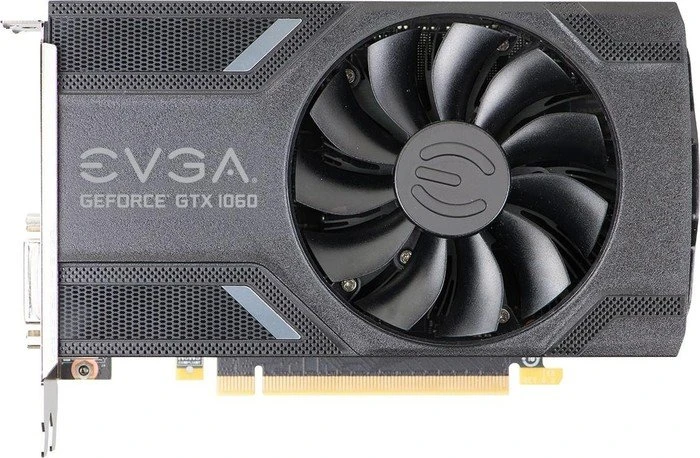 EVGA GeForce GTX 1060 Gaming, 6GB GDDR5, DVI, HDMI, 3x DP