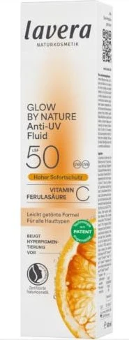 Lavera Glow By Nature Anti-UV Fluid LSF50, 40ml