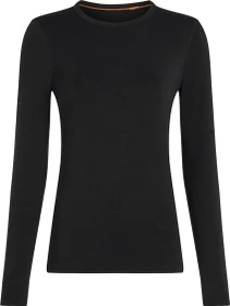 Icebreaker Merino Blend Core Heavyweight Funktionsshirt langarm schwarz (Damen)