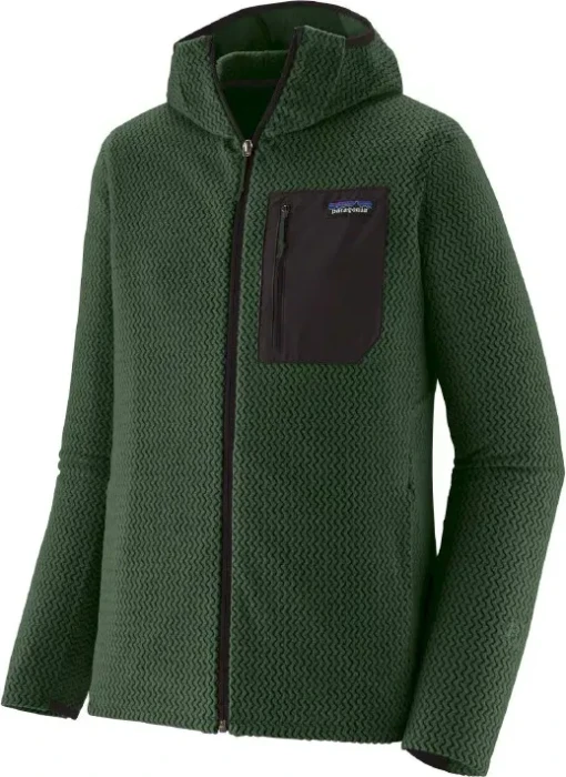 Patagonia R1 Air Fleece Full-Zip Hoody Jacke treeline green (Herren)