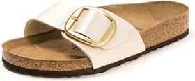 Birkenstock Madrid Big Buckle graceful pearl white (Damen)
