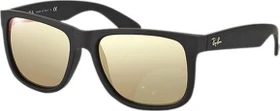 Ray-Ban RB4165 Justin Classic 54mm schwarz/light brown-mirror gold