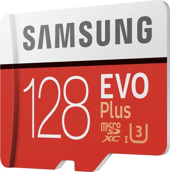 Samsung EVO Plus R100/W90 128GB Kit, UHS-I U3, Class 10