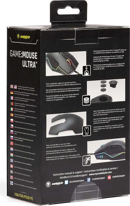 Snakebyte Game:Mouse Ultra, USB