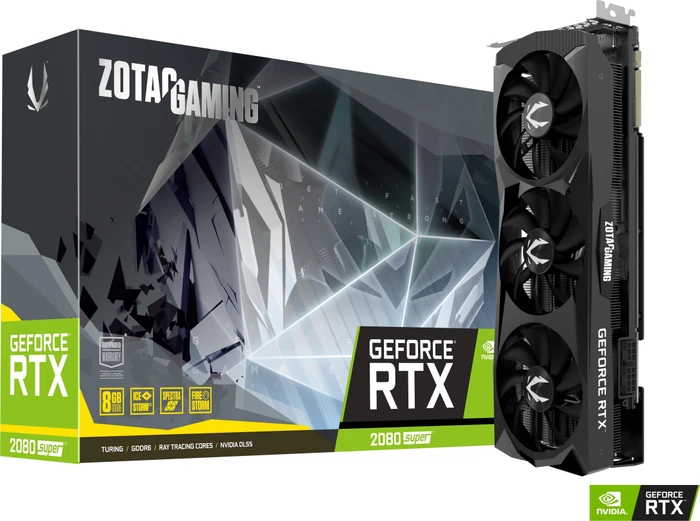 Zotac Gaming GeForce RTX 2080 SUPER Triple Fan, 8GB GDDR6, HDMI, 3x DP