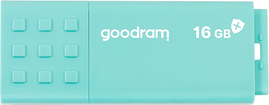 goodram UME3 CARE 16GB türkis, USB-A, USB 3.2 Gen 1×1