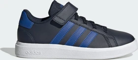 adidas Grand Court Court Elastic Lace and Top Strap legend ink/royal blue/cloud white (Junior)