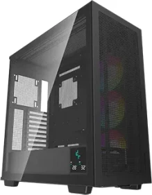 DeepCool Morpheus, schwarz, Glasfenster