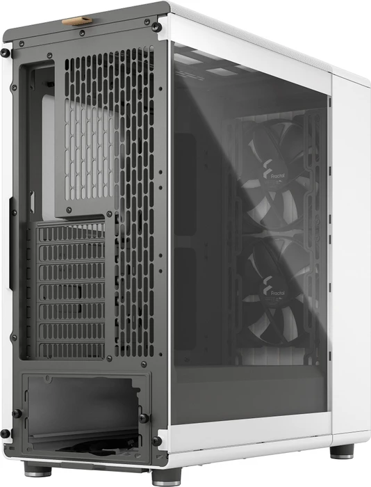 Fractal Design North Chalk White TG Clear, Glasfenster