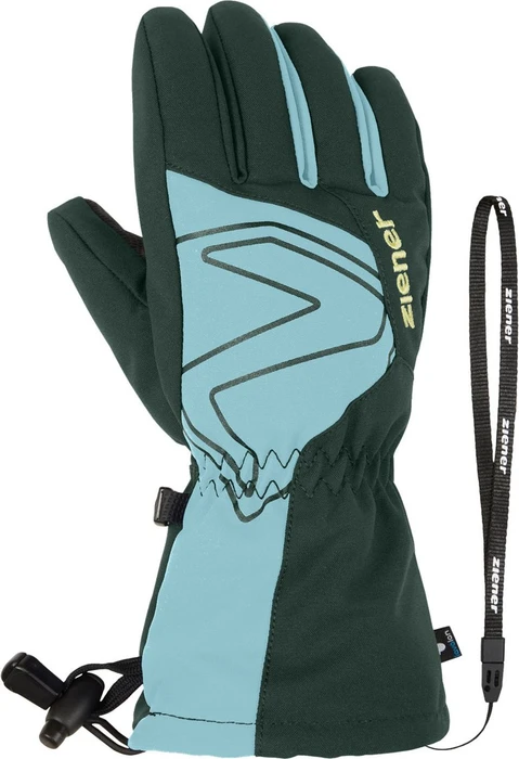 Ziener Laval AS Skihandschuhe dark jungle (Junior)