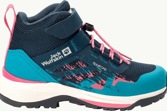 Jack Wolfskin Villi Hiker Texapore Mid dark sea (Junior)
