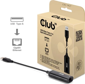Club 3D CAC-1421, 5G LAN-Adapter, RJ-45, USB-A 3.0 [Stecker] (CAC-1421)