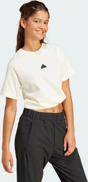 adidas Z.N.E. T-Shirt kurzarm off white (Damen)