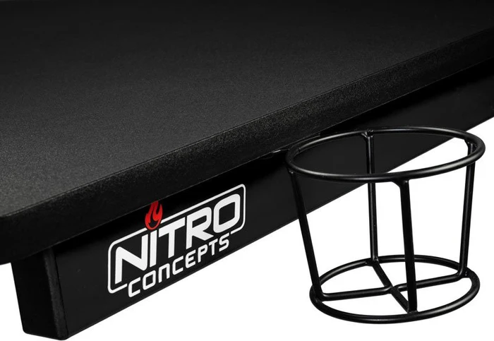 Nitro Concepts D12 Schreibtisch 116x76cm schwarz/schwarz