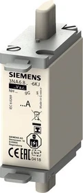 Siemens NH-Sicherungseinsatz, NH000, In: 50 A, gG, Un AC: 690 V, Un DC: 250 V, Kombikennmelder, isolierte Grifflaschen