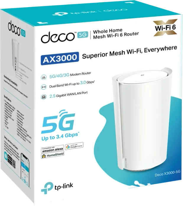 TP-Link Deco X3000-5G, AX3000