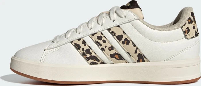 adidas Grand Court 3.0 crystal linen/aurora coffee/matte gold (Damen)