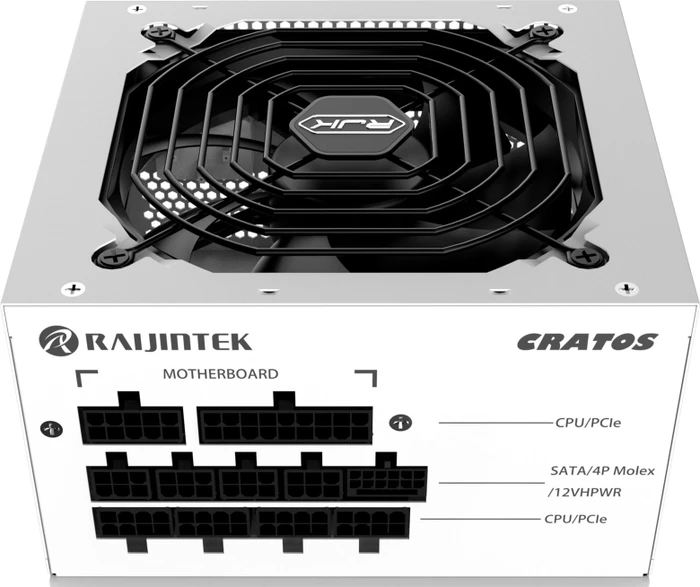 Raijintek CRATOS 850 WHITE 850W, ATX 3.1