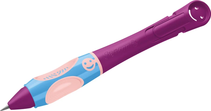 Pelikan griffix 2 Druckbleistift HB 2mm graphit, sweet berry, Rechtshänder, Blister, 3 Minen