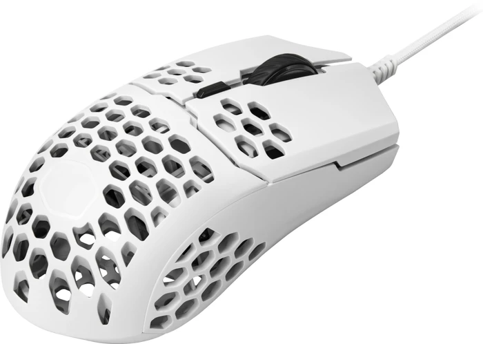 Cooler Master MasterMouse MM710 Gaming Maus weiß matt, USB