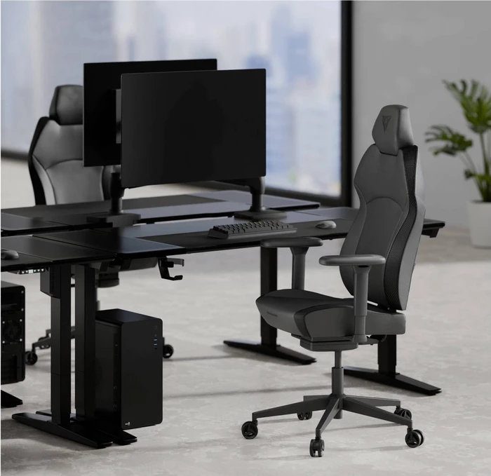 Thunder X3 SOLO 360 Modern Black Gamingstuhl, schwarz