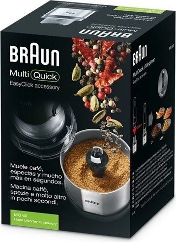 Braun MQ 60 Multiquick Kaffee- und Gewürzmühlen-Aufsatz