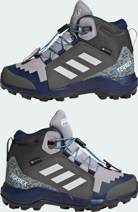 adidas Terrex Mid GTX Minecraft glory grey/grey one/grey five (Junior)