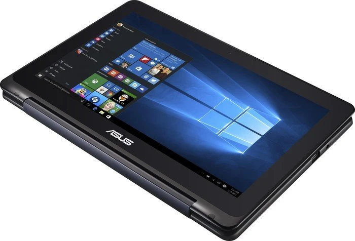 ASUS Transformer Book Flip TP200SA-FV0132T, blau, Pentium N3700, 2GB RAM, 32GB SSD, DE