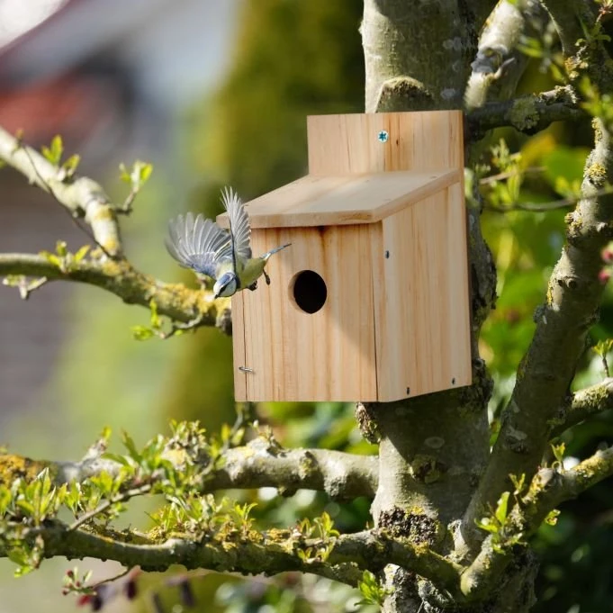 Relaxdays Nistkasten Bausatz für Vögel