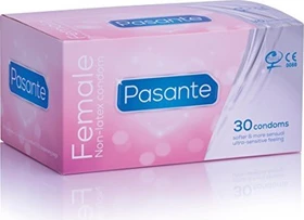 Pasante Femidom Female Condom, 30 Stück
