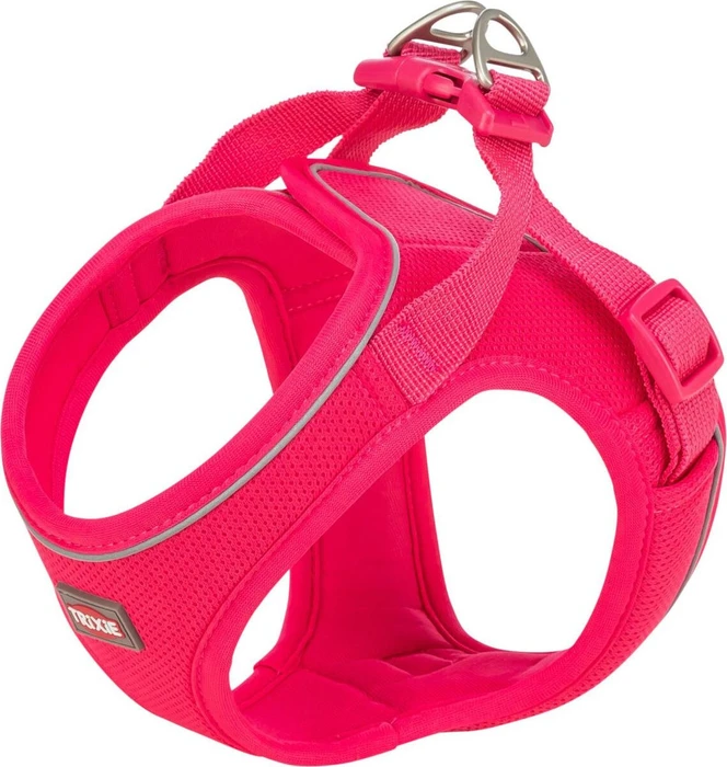 Trixie Atmungsaktives Hundegeschirr Premium UrbanVest mit verstellbarem Bauchgurt, S, Fuchsia