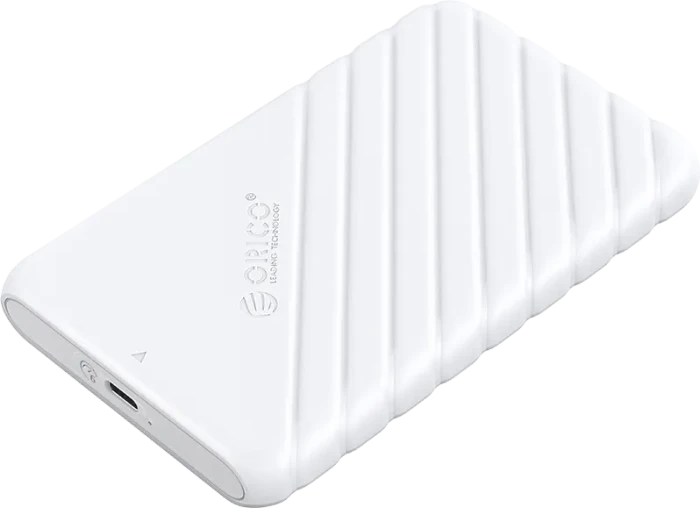 Orico 25PW1-C3, 2.5" HDD Enclosure, weiß, 2.5", USB-C 3.0