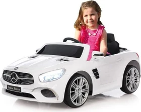 Jamara Ride-on Mercedes-Benz SL 400 weiß