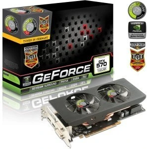 Point of View GeForce GTX 570 TGT Performance Boost, 2.5GB GDDR5, 2x DVI, HDMI, DP