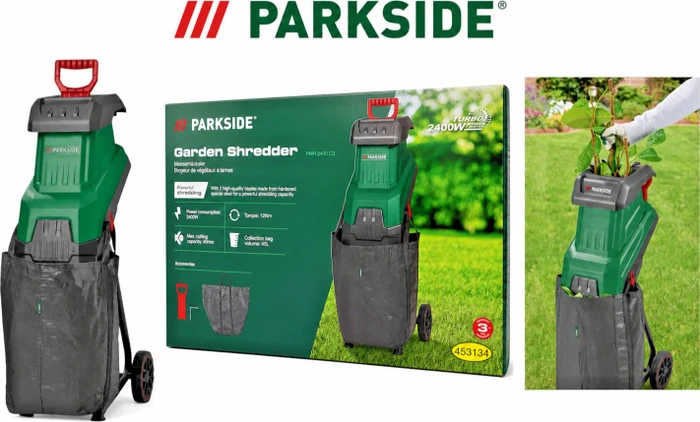 Parkside PEMH 2400 A1 Elektro-Häcksler