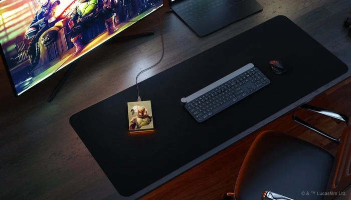Seagate FireCuda Gaming HDD - Boba Fett Special Edition, 2TB, +Rescue, USB 3.0 Micro-B