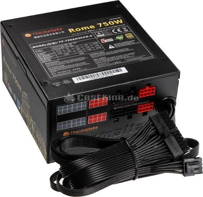 Thermaltake European Gold Rome 750W, ATX 2.3