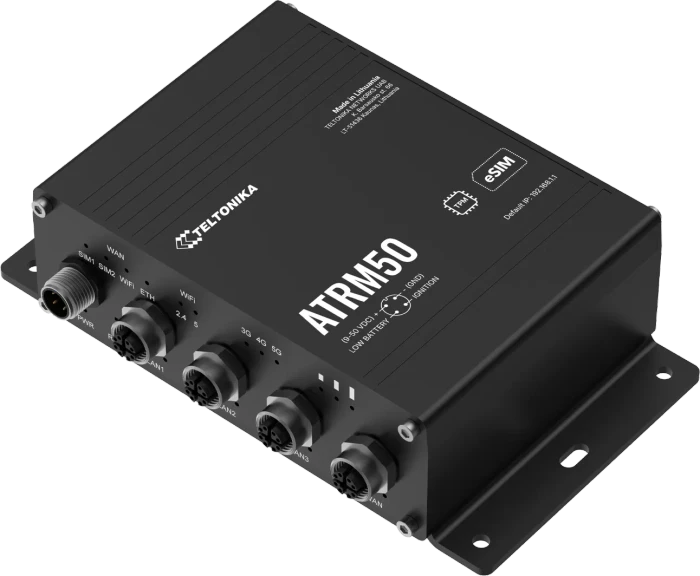 Teltonika ATRM50, Automotive Router, for Transportation, 5G