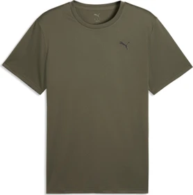 Puma Train All Day Essentials Poly Texture T-Shirt kurzarm loden green (Herren)
